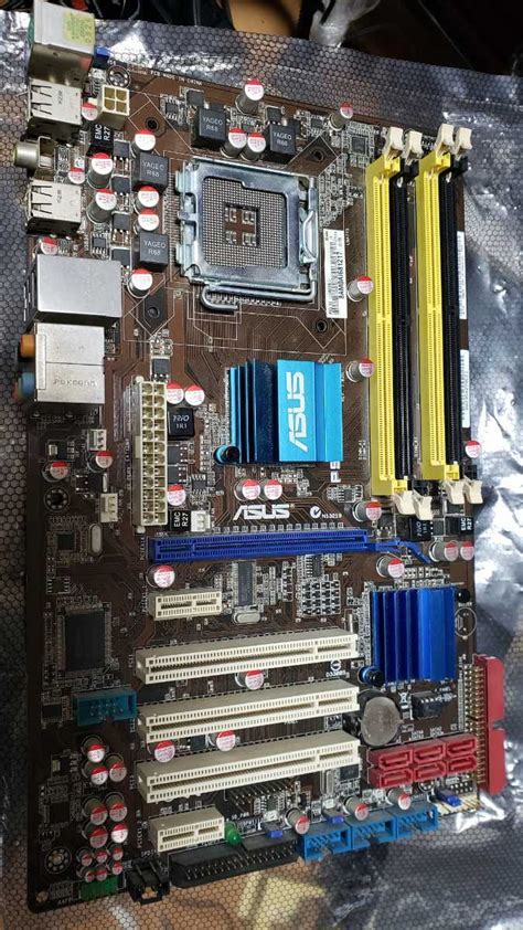 Asus P5q Se マザーボード Intel P45 Lga 775 Ddr2 Atx 未確認ジャンクasustek｜売買された