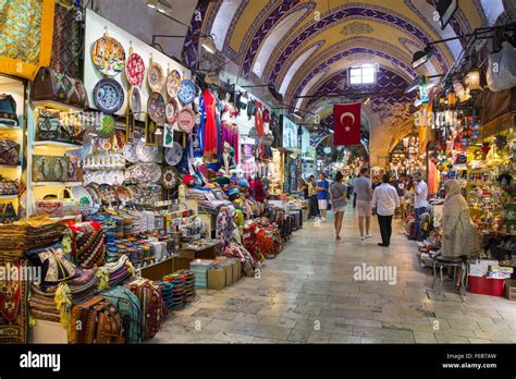 Basar Istanbul Türkei Sonntag 20 September 2015 Stockfotografie