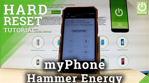 How To Hard Reset Myphone Hammer Energy Restore Settings Set Up As