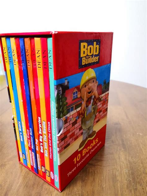 Fireman Sam Bob the Builder book set 興趣及遊戲 書本 文具 小說 故事書 Carousell