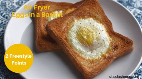 Air Fryer Eggs In A Blanket Recipe Eggs In A Basket Air Fried Food