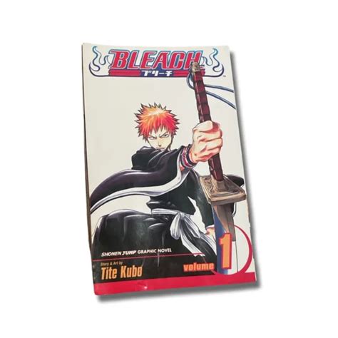 Bleach Shonen Jump Manga Vol 1 Tite Kubo Paperback Asian Comic Book 5