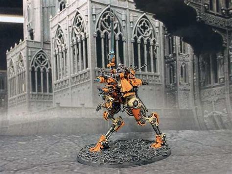 Adeptus Mechanicus Ryza Themed Warhammer Paint Fantasy Model