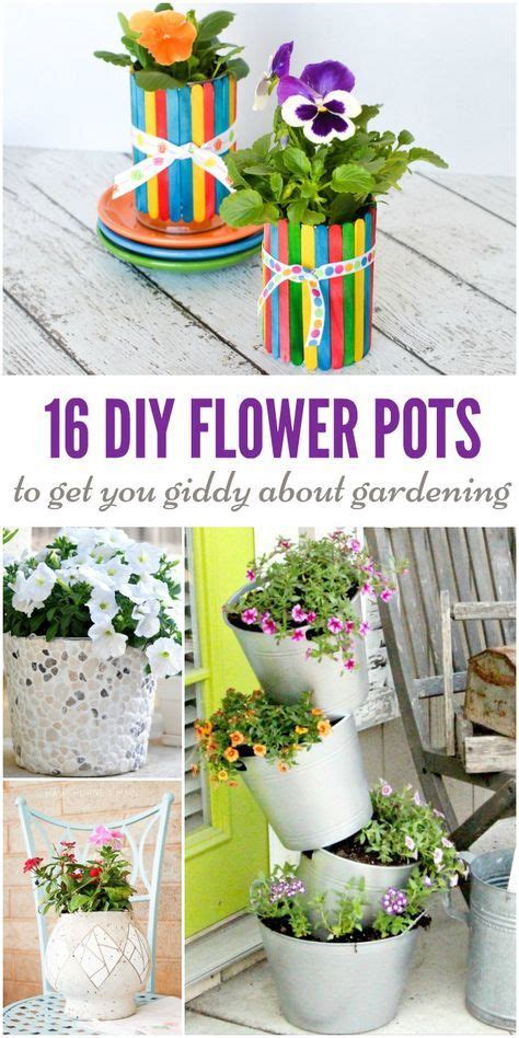 Dont Settle For Boring Planters These Diy Flower Pots Will Make You