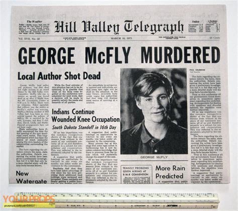 Back To The Future 2 George Mcfly Murdered Hill Valley Telegraph