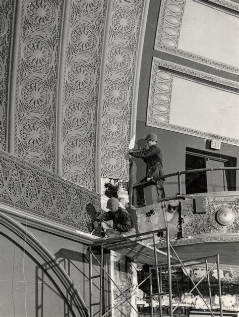 Two Louis H Sullivan Designed Ornamental Cast Plaster Garrick Theater