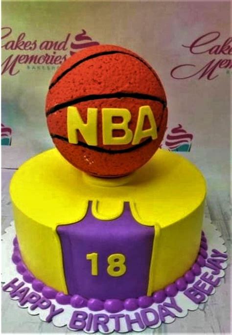 Basketball Cake 1111 Cakes And Memories Bakeshop