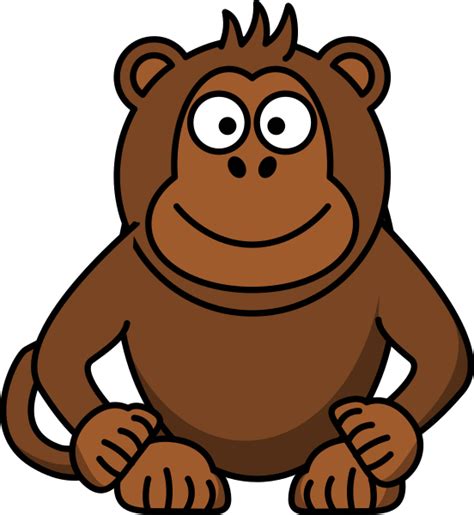 Cartoon Monkey Clip Art At Vector Clip Art Online Royalty
