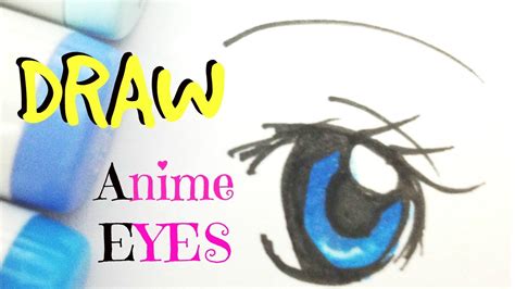 How To Draw Manga Eyes Youtube
