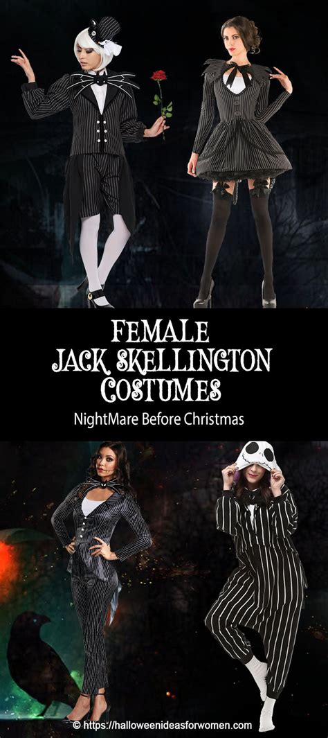 Female Jack Skellington Costume Halloween Ideas For Women