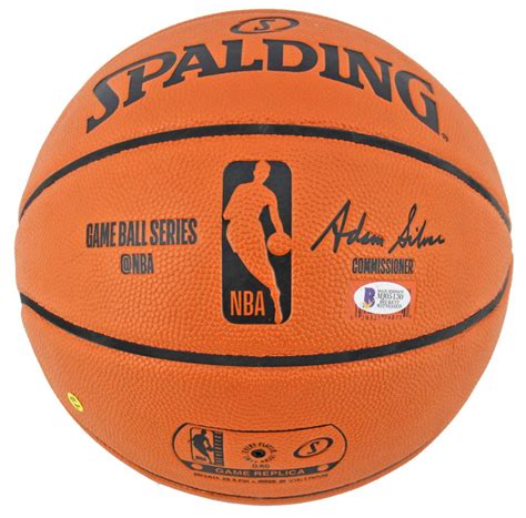 Magic Johnson Signed Nba Game Ball Series Basketball Johnson