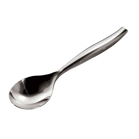 Sabert Um72s 10 Disposable Silver Plastic Serving Spoon 6 Pack