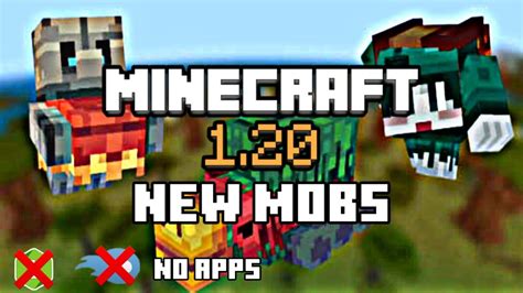 Minecraft 120 New Mobs Mode Testing New Mobs In Minecraft 120