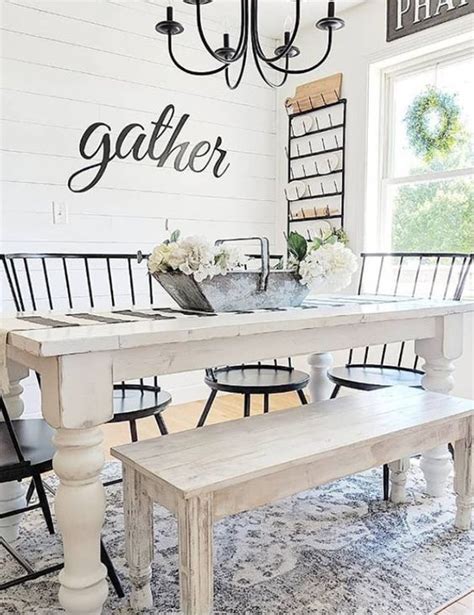 62 Farmhouse Dining Rooms And Zones To Get Inspired Digsdigs
