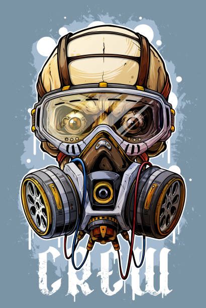Gas Mask Illustrations Royalty Free Vector Graphics And Clip Art Istock