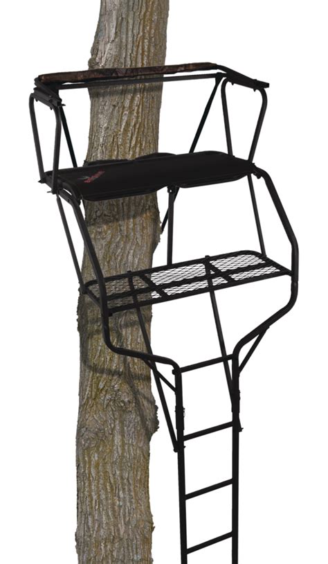Big Game Guardian Xlt 2 Person Ladder Tree Stand W Seat And Shooting