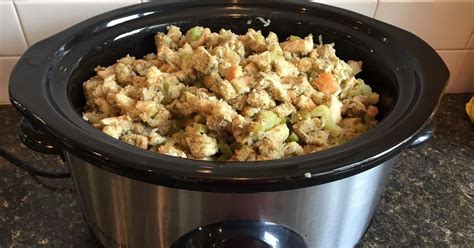 My Sister In Law Always Cooks Her Stuffing In The Crockpot And Shared