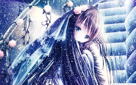 Snowy Anime Wallpapers Top Free Snowy Anime Backgrounds Wallpaperaccess