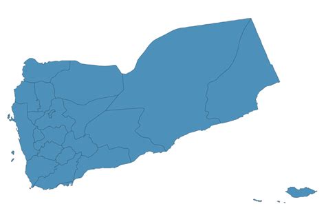 Map Of Yemen Svg Vector Interactive Hd Yemen Map