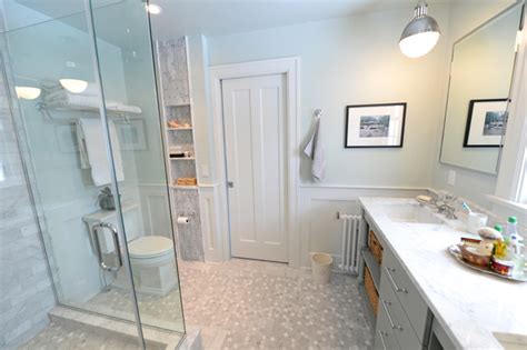 Our bathrooms are our personal pampering stations, a retreat from the. Carrera Marble master bath remodel - Traditional - Bathroom - cleveland - by R. B. Schwarz, Inc.