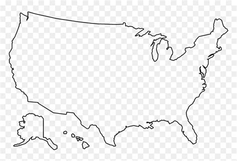 United States Outline SVG