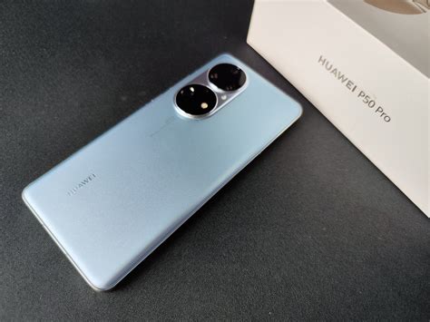 Huawei P50 Pro Silver Blue Almost Mint Mobile Phones And Gadgets