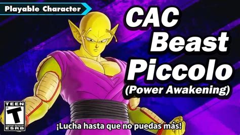 DLC 16 BEAST Transformation For CACS AND POWER AWAKENED PICCOLO In
