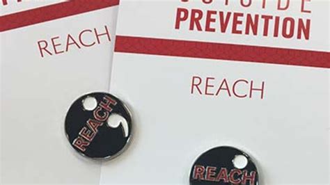 Reach And Qpr Suicide Prevention Gatekeeper Training Available