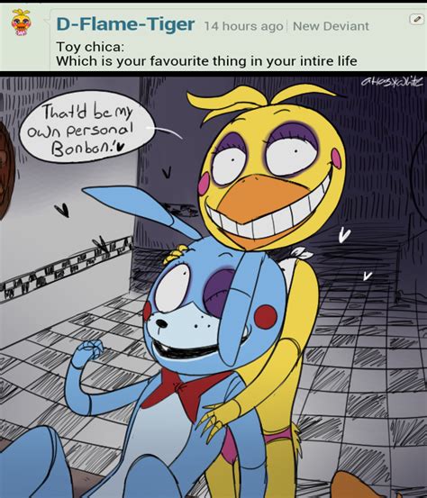 Fnaf Ask87 2 Toy Chicas Favorite Thing By Atlas White On Deviantart