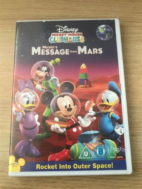 Mickey Mouse Clubhouse Mickeys Message From Mars Dvd 2010 For