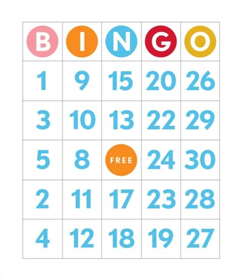 Free 12 Sample Bingo Card Templates In Pdf Free Printable Bingo Cards