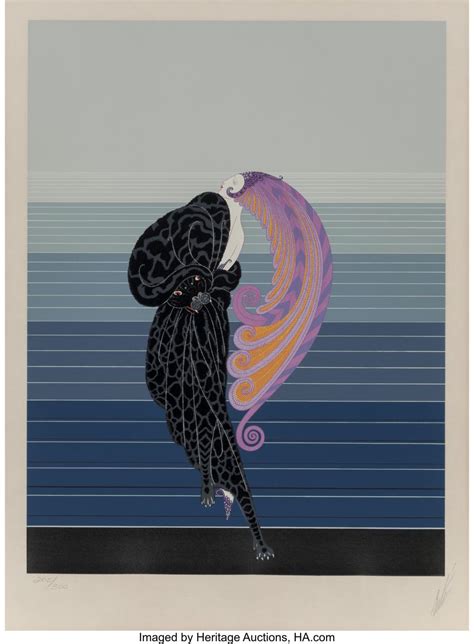 Bid Now Erté Romain De Tirtoff Russianfrench 1892 1990 Beauty