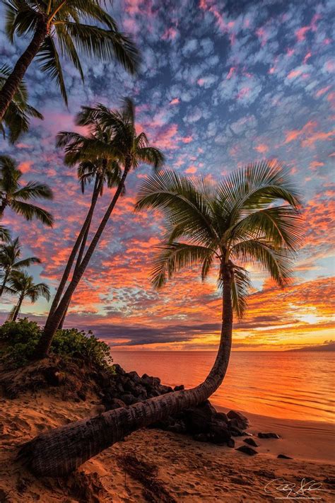 Heavenly Sunset Cloud Show In Maui Hawaii By Oceanflower2015