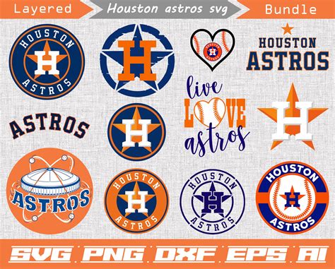 Houston Astros Svg Png Dxf Eps Ai Houston Astros Cut Files