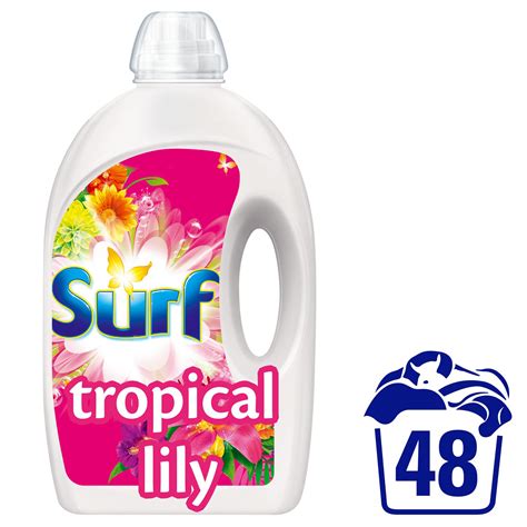 Surf Tropical Lily And Ylang Washing Liquid 48 Wash 168l Washing
