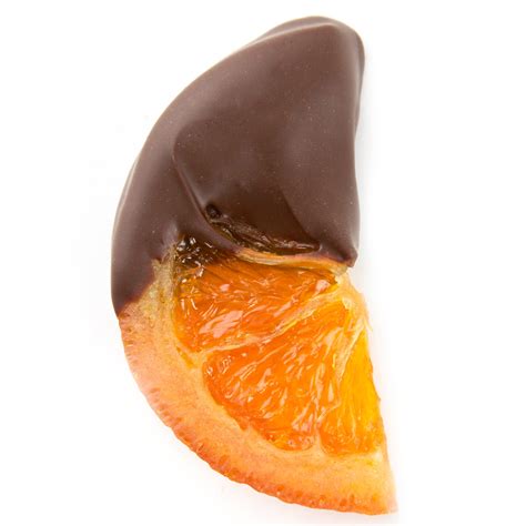 Dark Chocolate Dipped Orange Slices • Chocolate Covered Dried Fruit