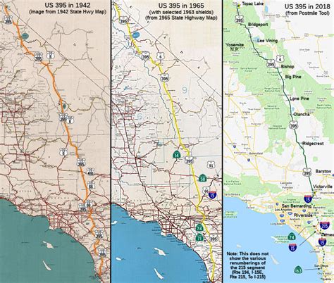 California Highways Routes 305 Through 440