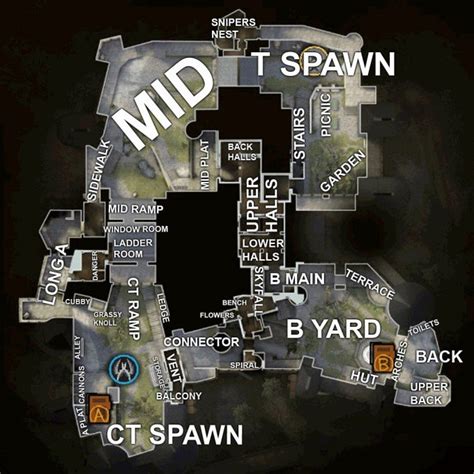When you spot an enemy or die, you callout where it all happened. CS:GO All Map Callouts - Overviews for Competitive Maps 2021