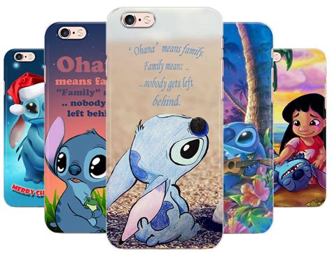 Stitch Quote Cute Child Disney Rubber Plastic Phone Cover Case Fits