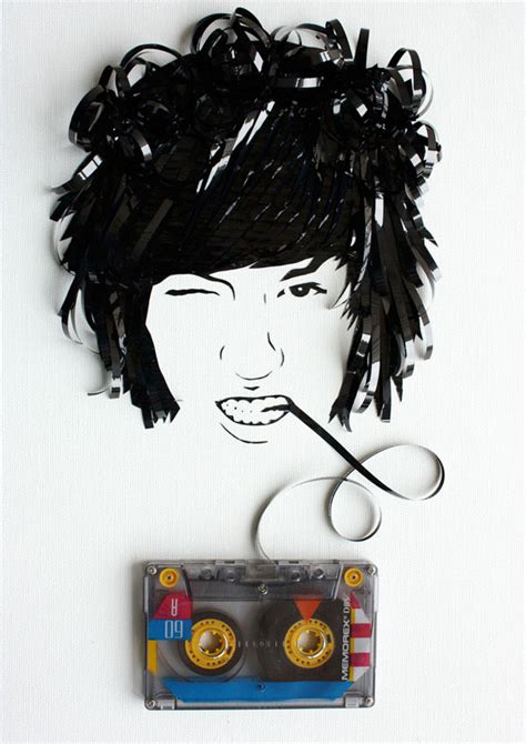 Crazy Creative And Clever Cassette Tape Art Bit Rebels