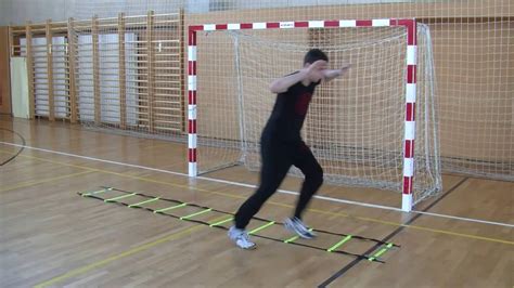 Handball Goalkeeper Ladder Drills Youtube