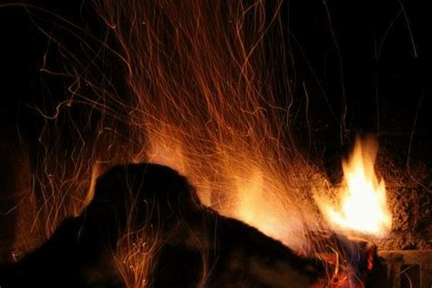 Colour your photo with dancing flames and warm yourself during the cold days! Yule Log Animation | Flickr - Photo Sharing!
