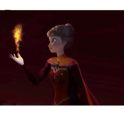 Fire Anna Frozen By Alexalilly On Deviantart