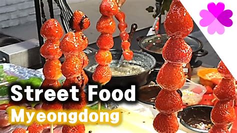 Myeongdong Korean Street Food Vlog 명동 Youtube