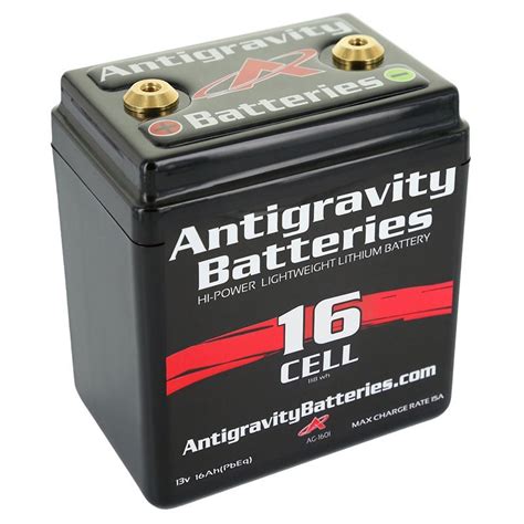 Antigravity Batteries Ag 1601 Lithium Motorcycle Battery 480 Cca 16