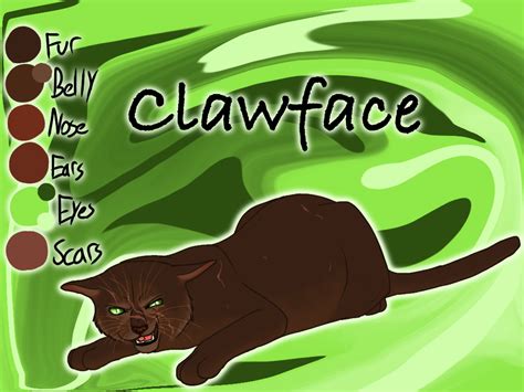 Clawface Of Shadowclan Fire And Ice By Jayie The Hufflepuff On Deviantart