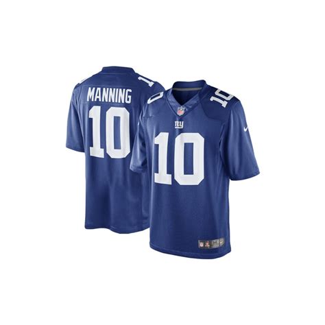 Nike Nfl New York Giants Limited Edition Home Game Jersey Eli Manning
