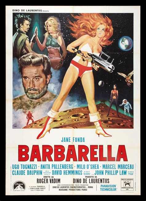 Barbarella Cinemasterpieces Italian Italy Original Sci Fi Movie
