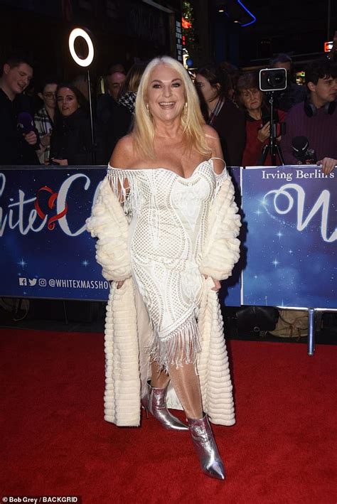 Vanessa Feltz Glows As She Displays Her Size 12 Curves At White