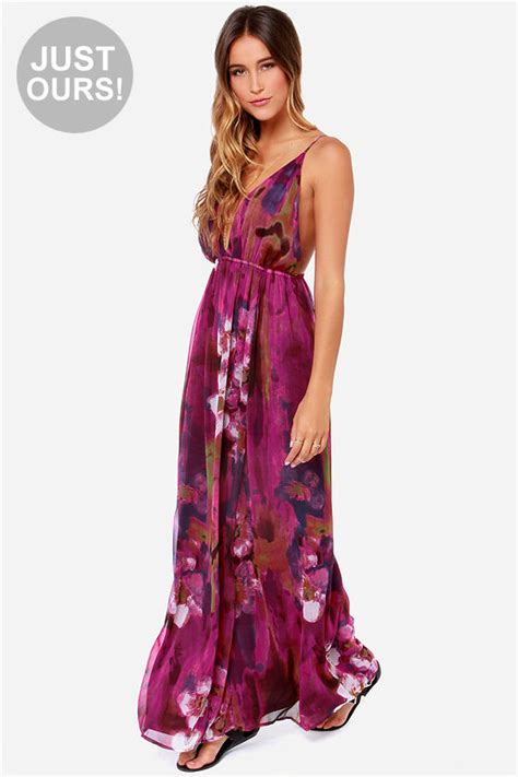 Sexy Purple Dress Maxi Dress Backless Dress 49 00 Lulus